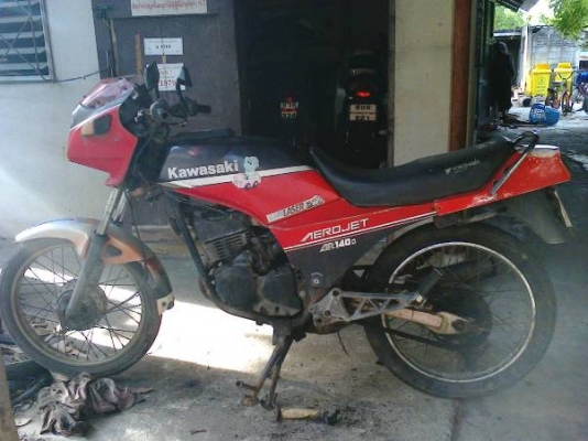 ขาย kawasaki  ปี2529  แอโร่เจ๊ท-140     4,900-
