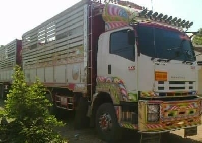 ISUZU DECA FXZ 360 HP EURO3 ปี 55 รถพ่วงแม่+ลูก กระบะดั๊มพ์เนียมคอกสูงเกษตรของอู่สมศักดิ์ชลบุรีสวยจัดทั้งแม่ทั้งลูก ลูก 3 เพลาดั๊มพ์ความยาวของกระบะ 7 เมตร ภายในสวยครบพร้อม CD MP3 GPS แอร์ พ.เพาเวอร์ ก.ไฟฟ้า ระบบเบรคทริ๊ปฟี้ ช่วงล่างแน่น ยางสภาพดีโดยรวมแม่