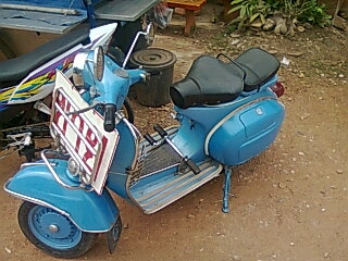 ขายเวสป้า64สนิม 30000สีขาว6437000 สปินวี59000 ทะเบียนโอน PX เหลียม30000อินวอย 0800268032 คับ