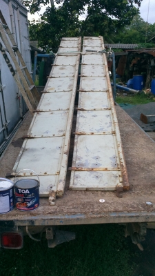 ขายฝาข้างกระบะ 6ล้อ ยาว 5.5 เมตร