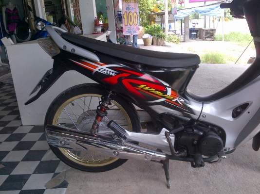 ด่วน!เวฟ125R สภาพสวย ปี48 รถเครื่องเดิมแน่นๆ พร้อมใช้ ทะเบียน+เอกสารโอน ภาษีไม่หมด 088-2197709