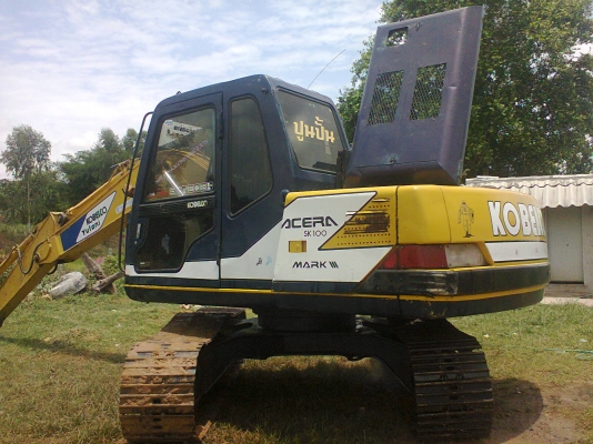 ขายแบ็คโฮKOB ELCO  sk 100 มาคร์ ไฟฟ้าครบ แอร์ เครืองเสียงครบ