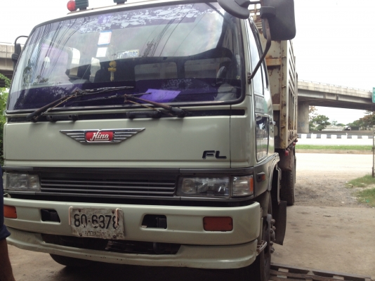 ขาย10ล้อดั้ม FL3H เครื่อง HO7D รถห้างแท้ 195แรง รถบ้านมือเดียว หัวบาง เดิมทั้งคัน สวยกริป