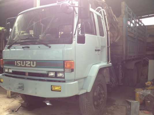 ขาย ISUZU ROCKY FVZ32MZPR รถห้างแท้ ปี2538 หัวฟ้า เครื่อง6HE1 195แรง 10ล้อ2เพลาดั้ม