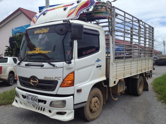 ขายHINO MEGA 175 6เกียร์ รถห้างแท้ ยาว4.3เมตร จดปี49 เครื่องดี แอร์เย็น ภายในสวย