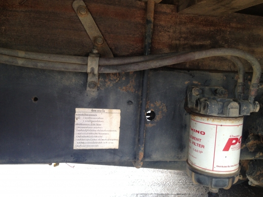 ขายHINO MEGA 175 6เกียร์ รถห้างแท้ ยาว4.3เมตร จดปี49 เครื่องดี แอร์เย็น ภายในสวย