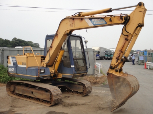 รถขุดดิน SK03-N2 หรือ SK60 มาร์ค ทรู  (มีลายน์ หัวเจาะ) สภาพสวย  ชั่วโมงใช้งานน้อย นำเข้าจากญี่ปุ่น เพิ่งมาถึงไทยเมื่อเร็ว ๆ นี้ โทร. 081-373-0559