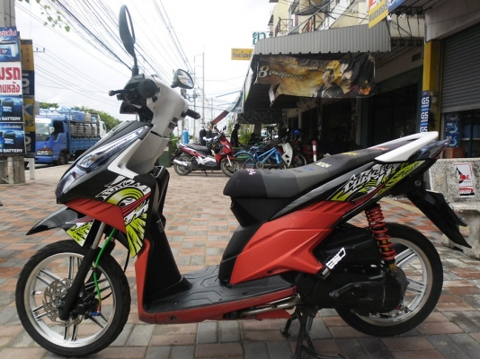 click.iปี54รถบ้านเครื่องแน่นๆสีสวยภาษีเต็ม