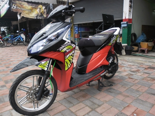 click.iปี54รถบ้านเครื่องแน่นๆสีสวยภาษีเต็ม