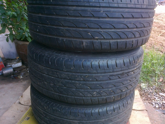 ขายด่วนล้อแม็กพร้อมยางขอบ 19" 5 รู