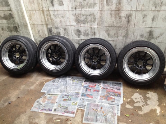 ขายล้อ15"  Spoon Rota พร้อมยาง และ XXR กว้าง8 พร้อมยาง ถูกๆ