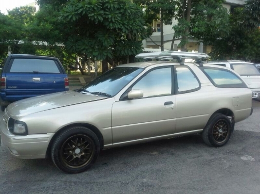 นิสสัน NV Queen-cab ปี 2000 เกียออโต้ กระจกไฟฟ้า ติดแก๊ส lpg