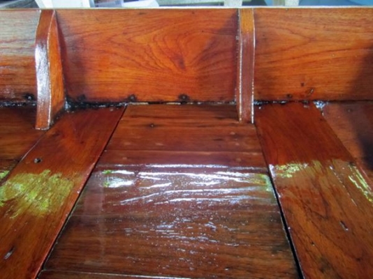 เรืออีแปะไม้สัก 10 ศอก พร้อมใช้