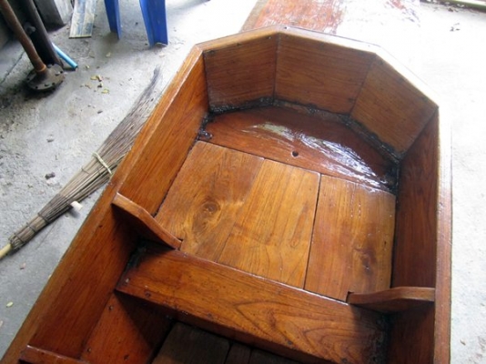 เรืออีแปะไม้สัก 10 ศอก พร้อมใช้