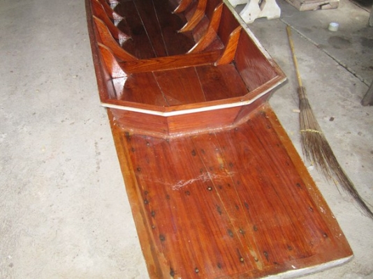 เรืออีแปะไม้สัก 10 ศอก พร้อมใช้