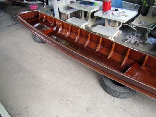 เรืออีแปะไม้สัก 10 ศอก พร้อมใช้