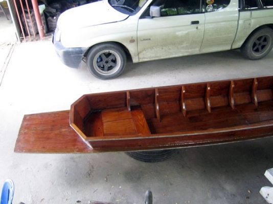 เรืออีแปะไม้สัก 10 ศอก พร้อมใช้