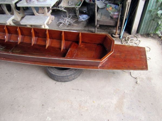 เรืออีแปะไม้สัก 10 ศอก พร้อมใช้