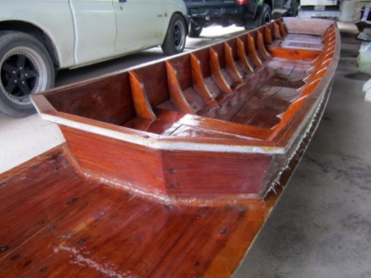 เรืออีแปะไม้สัก 10 ศอก พร้อมใช้