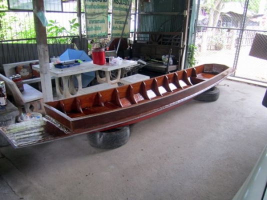 เรืออีแปะไม้สัก 10 ศอก พร้อมใช้