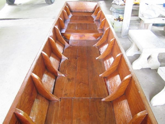 เรืออีแปะไม้สัก 10 ศอก พร้อมใช้