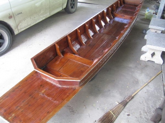 เรืออีแปะไม้สัก 10 ศอก พร้อมใช้