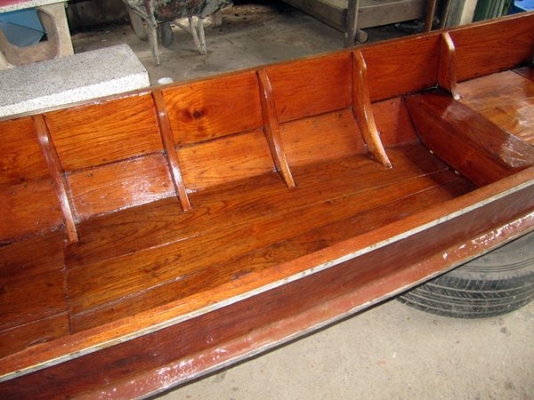 เรืออีแปะไม้สัก 10 ศอก พร้อมใช้