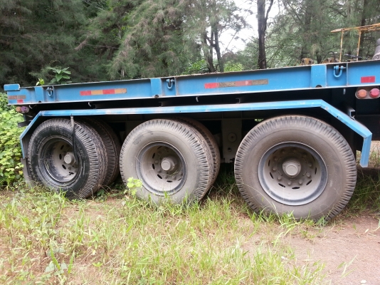 ขายรถ 10 ล้อ หัวลาก พร้อมหางพื้นเรียบ 3 เพลา Hino 260 Euro 3 ใช้ NGV ปี 54 รถสวยครับ