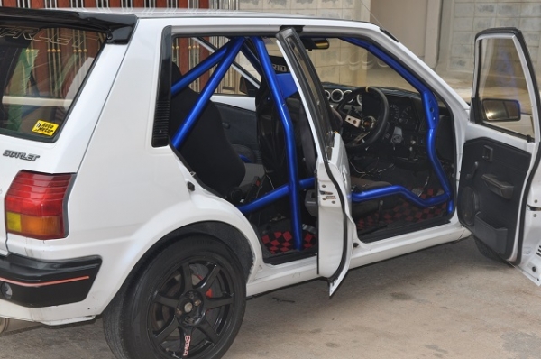 ขาย TOYOTA STARLET 1300 GT 4E-TURBO ดิส 4 ล้อ MAX15 แห้งๆ แรงๆ สีสวยพร้อมใช้งาน