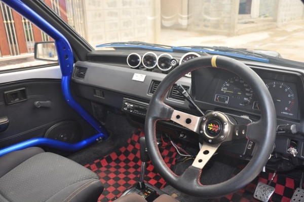 ขาย TOYOTA STARLET 1300 GT 4E-TURBO ดิส 4 ล้อ MAX15 แห้งๆ แรงๆ สีสวยพร้อมใช้งาน