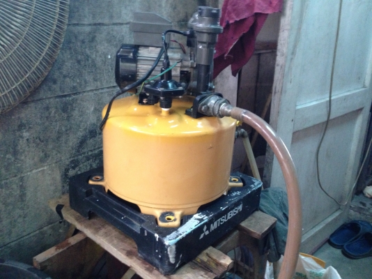 ขายปั้มน้ำอัตโนมัติ Mitsubishi 150 W สภาพสวยพร้อมใช้งาน รับประกันคุณภาพ ดูประวัติการขายผมได้ครับ