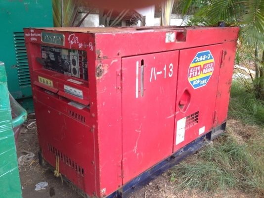เครื่องเชื่อมพร้อมปั่นไฟ DENYO 270 A 9.9 KVA เก่าญี่ปุ่น