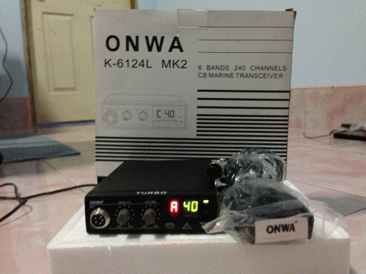 ขายวิทยุเรือ ONWA K-6124L MK2