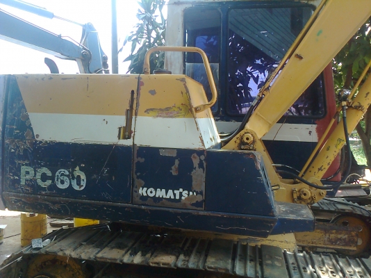 ขาย KOMATSU PC 60-6 เอกสารอินวอย ไฟฟ้าครบ