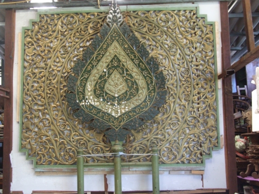 ขายด่วน,งานเก่าโบราณ,,งานแกะไม้สัก,สวยๆรื้อจาก,โรงละคร,,โบราณ,