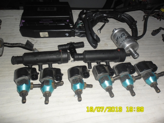 ขายอุปกรณ์แก๊ส lpg หัวฉีด เครื่อง 6สูบ bsm