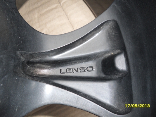ขายแม็กใหม่LENSO 6รู139.7 ขอบ17 8นิ้ว จำนวน 4 วง ยังไม่เคยใช้