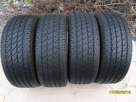ขายยาง NITTO 265/60R18 ยางปี10 จำนวน 4 เส้น
