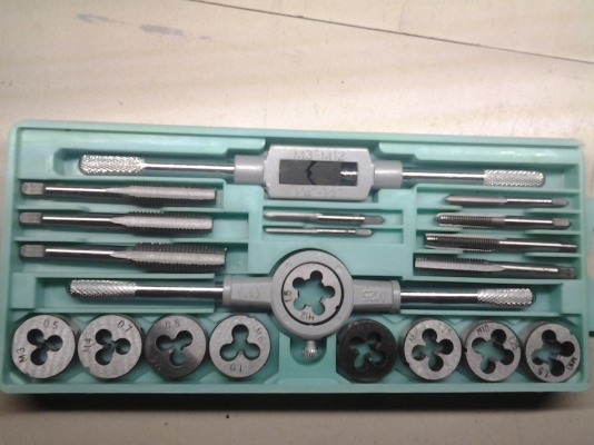 20 pcs TAP AND Die Set