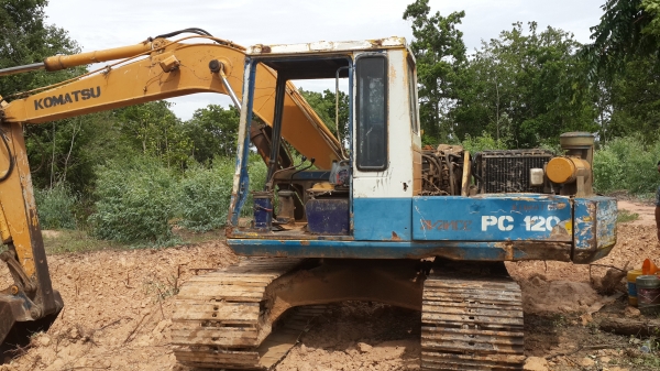 ขายด่วนKMATSU PC120-3เครื่องเดิมปั้มเดิมสัญญาซื้อขายราคาถูกสุดๆรีบจอง0843923995 0811838154