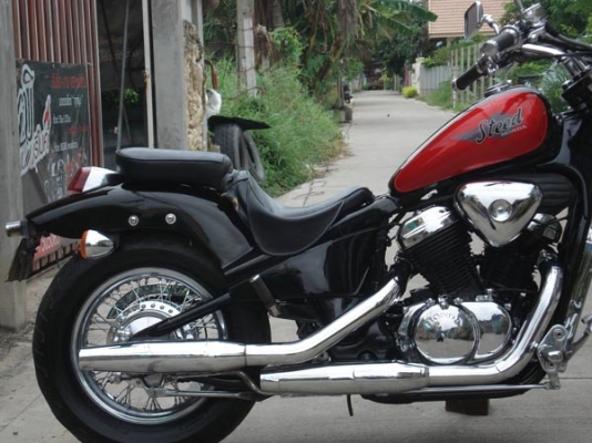 ขาย สตีส400cc. ประกอบใหม่ๆเก็บงานแล้วสวยๆเครื่องดียางสวยสภาพเดิมๆเอกสารอินวอย