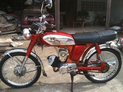 Yamaha - YL2 ทะเบียนแท้ ทำสี-ชุบโครเมี่ยมใหม่ทั้งคัน