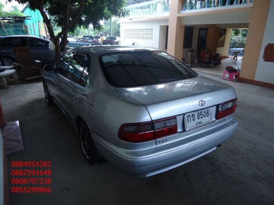 ขาย Toyota corona ท้ายโด่ง สีบรอนซ์เงินสวยๆ ราคา 125,000 บาท +++++++++