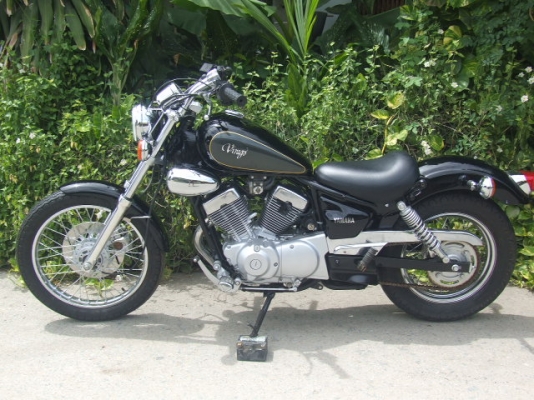 ขาย VIRAGO 250 ปี94 ประกอบใหม่ สีใหม่ เก็บงานแล้ว แฮนเดฟ