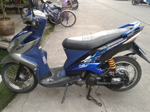 Mio 125 GTปี54 สีน้ำเงิน เทา รถสวย เดิมๆ เครื่องแน่นมาก เอกสารครบ ภาษี พรบ.พึ่งต่อใหม่สดๆ ใช้ได้อีกยาวๆๆๆ