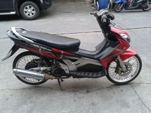 nouvo mx ปี 50 สีแดง ดำ รถสวย เดิมมากๆ ชุดสีสด เครื่องแน่น ลองขับได้จ้า เอกสารครบ ภาษี พรบ.ไม่หมด