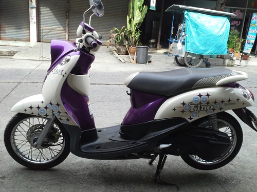 fino ปี 54 เกย์แยก สีม่วง ครีม รถบ้านสวยๆ เครื่องเดิมๆ เอกสารครบ ไม่ผิดหวังแน่นอน