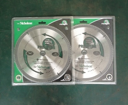 ขายใบเลื่อยตัดอลูมิเนียม NICHOLSON 10" 245mm