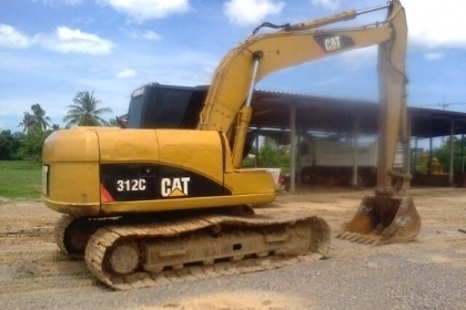 cแบคโฮ CAT 312C ใช้งาน 1XXXX ช.มสวยมากไฟฟ้าครบเอวแน่น