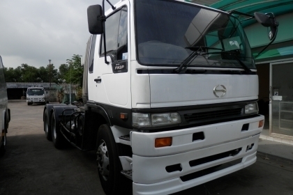 10ล้อหัวลาก HINO FM2Pสมอเงิน 320แรงม้า ปี44ยางเรเดียล10เส้น